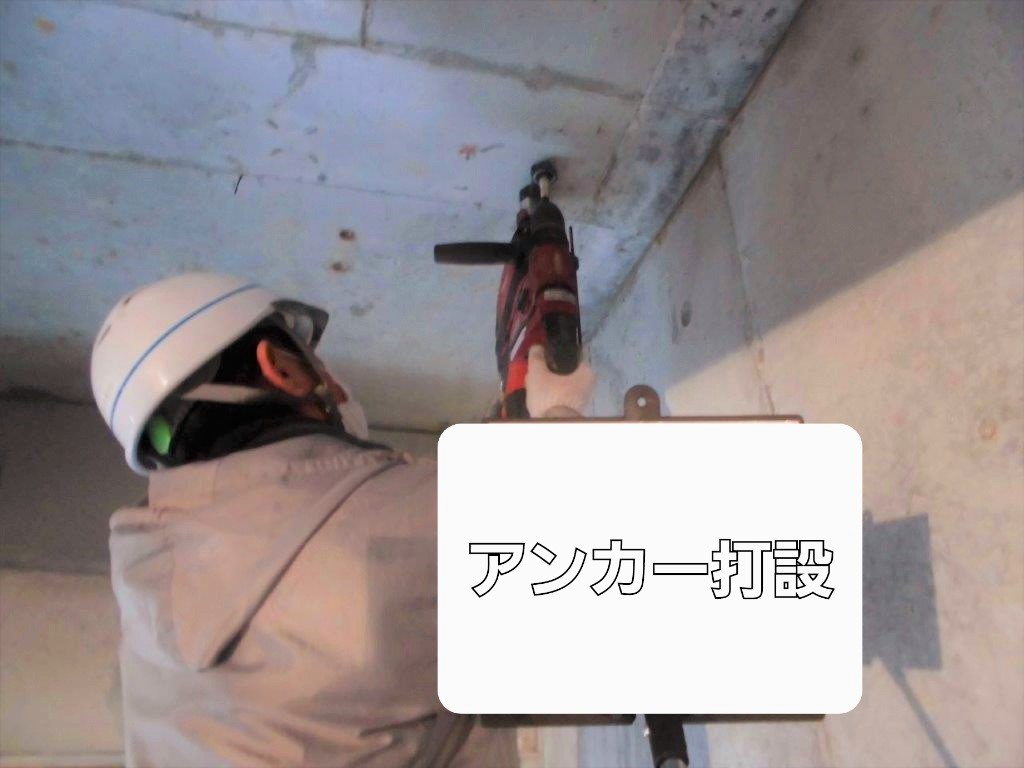 アンカー打ち設